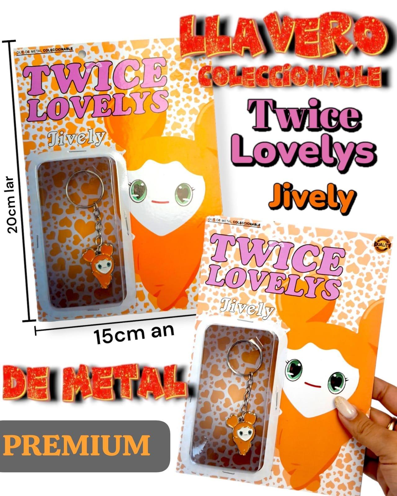 Llavero Premium Coleccionable de Mertal  Twice Lovelys (JIVELY)